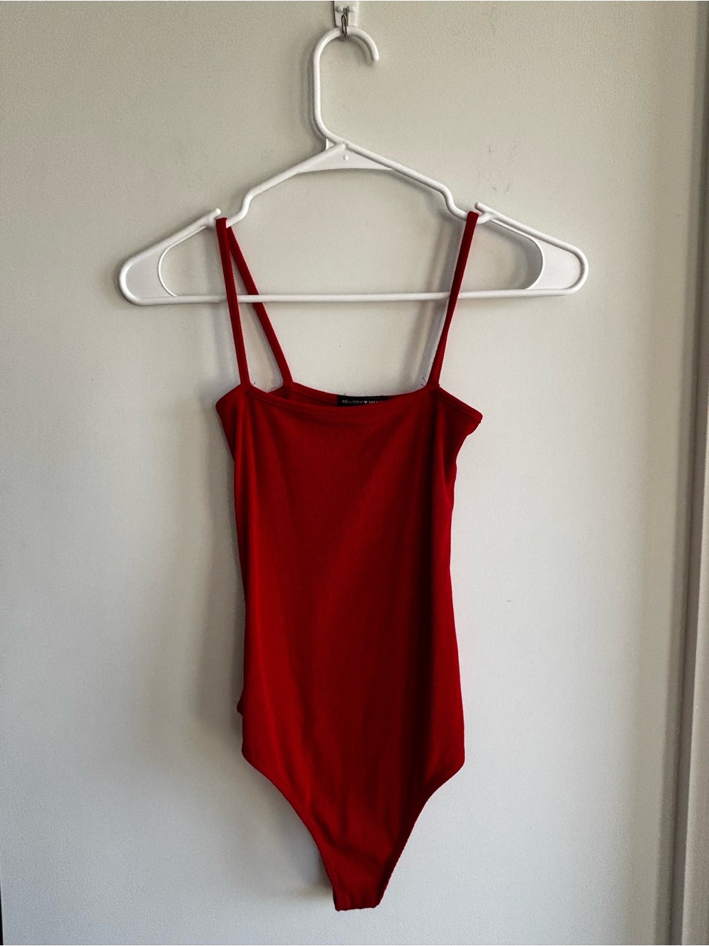 Red Girls' One-Piece Bodysuit - Brand